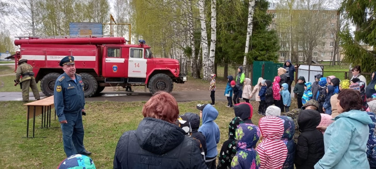 Учебная пожарная эвакуация.